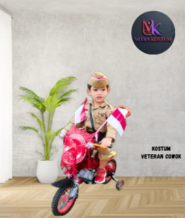 Kostum Veteran Cowok