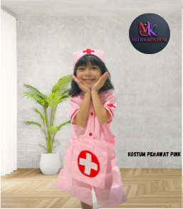 Baju Perawat Pink
