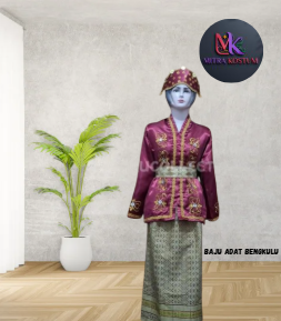 Baju Adat Bengkulu Cewek