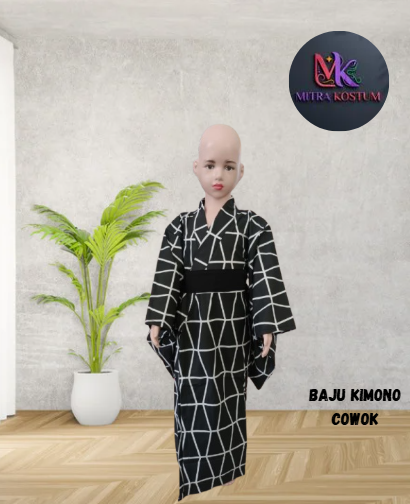 Baju Negara Jepang  Kimono Cowok