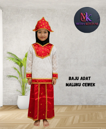 Baju Adat Maluku Cewek