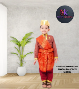 Baju Adat Minangkabau Sumatra Barat Batu Sangkar