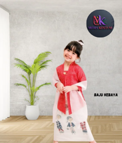 Baju Kebaya Merah Putih