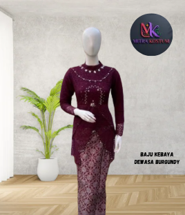 Setelan Kebaya Dewasa (Purple)